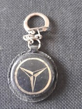 Mercedes Logo Keyring. Vintage 