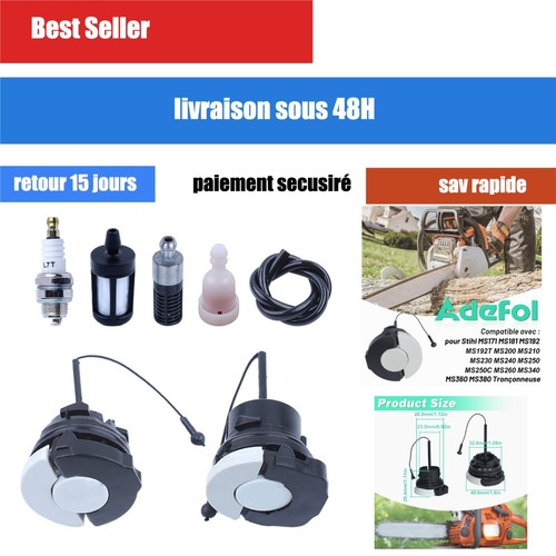 Kit carburant tronçonneuse