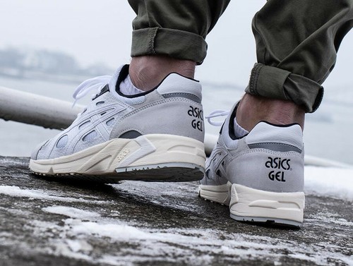 Basket cuir asics gel - cuir,