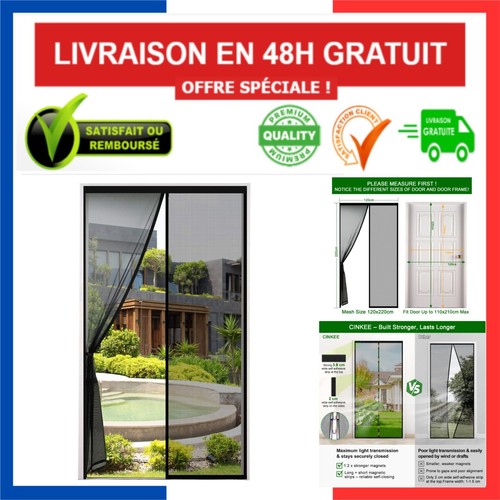 Rideau moustiquaire