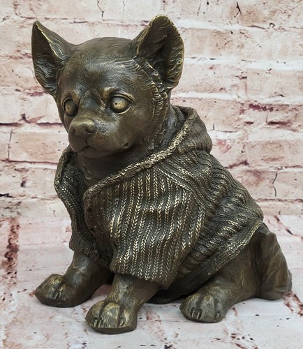Figurine sculpture chien - figurine,