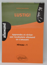 Lustig Apprendre et Réviser son Allemand en s'Amusant -Nathalie FP - Livre