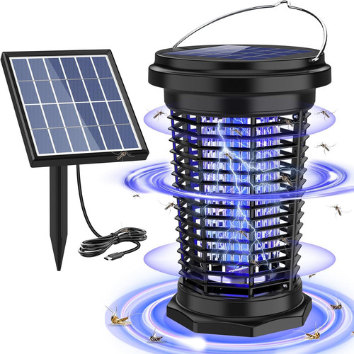 Lampe anti moustique solaire - lampe,