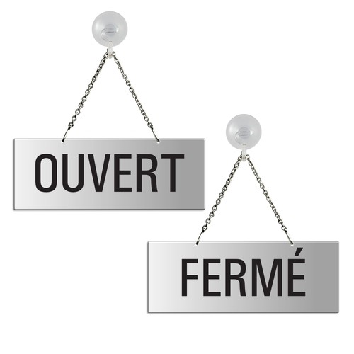 Panneau recto verso ouvert - recto-verso,