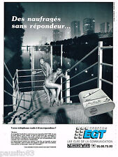 ADVERTISING ADVERTISING 065 1987 COGECOM EGT Answering Machine Phone by J.L MABIT