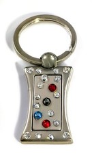 Keyring with Swarovski Crystal embellishments JCE12 14