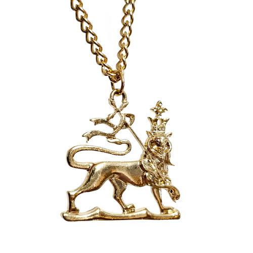 Pendentif lion juda or - juda, en