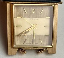Vintage Memovox Prototype Travel Alarm Clock: A. Schild Movement