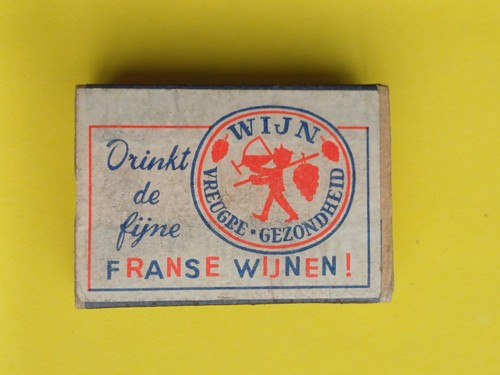 Empty antique wooden matchbox - antique,