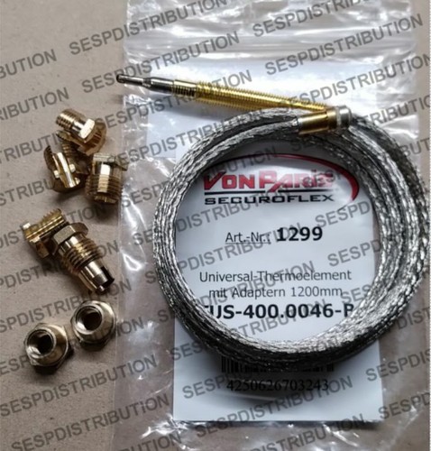 Thermocouple souple 120 von - thermocouple, cm