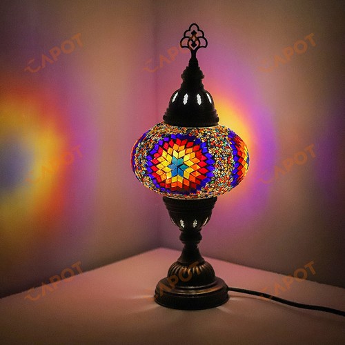 Lampe bureau mosaïque - de,