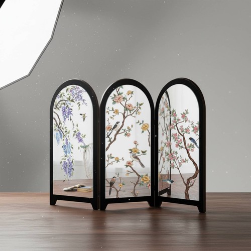 Paravent miniature chinois - paravent,