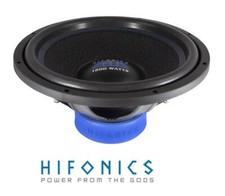 HIFONICS ZXS15D2 38 cm (15") Subwoofer ZEUS Woofer 1200 Watt