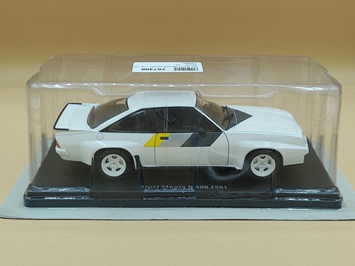 Opel manta 400 blanc - 1/24,