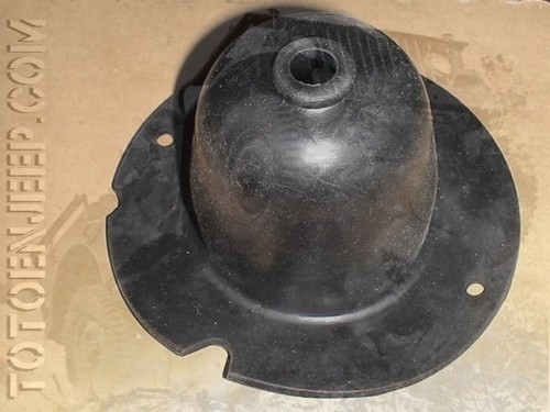Early t84 gearbox rubber - rubber, lever