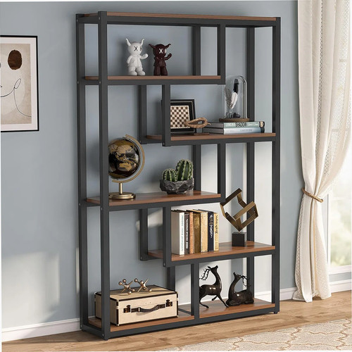 Industrial etagere bookcase - etagere,