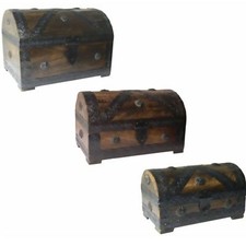 Lot de 3 Coffrets-pirate