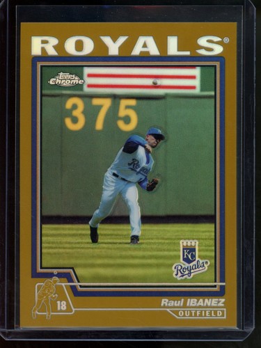 2004 topps chrome raul ibanez - 2004,