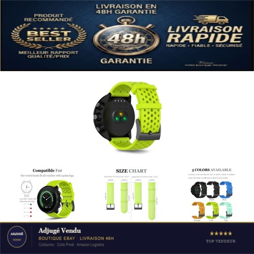 Bracelet montre silicone - montre,