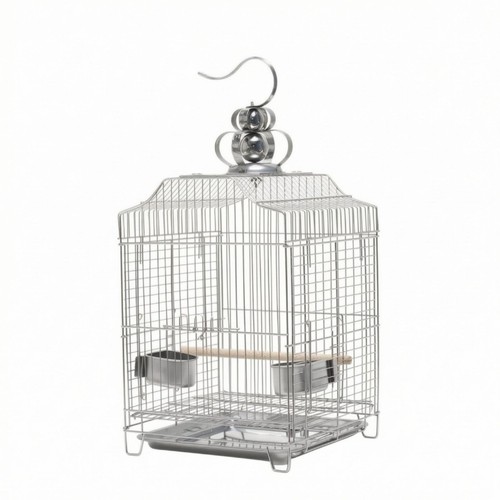 Cage oiseaux acier - à,