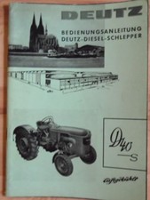 Deutz Tug D 40 S Operating Instructions
