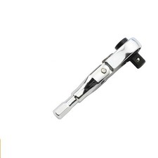 Outil de Poche Réparation Garage Mini Clé à Cliquet Design Double Tête Pivot