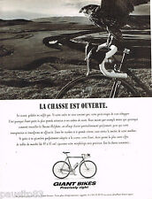 ADVERTISEMENT ADVERTISING 065 1995 Les vélos GIANT BIKES