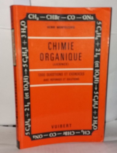 Chimie organique - , (licence)