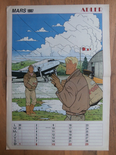 Poster adler du - bd,