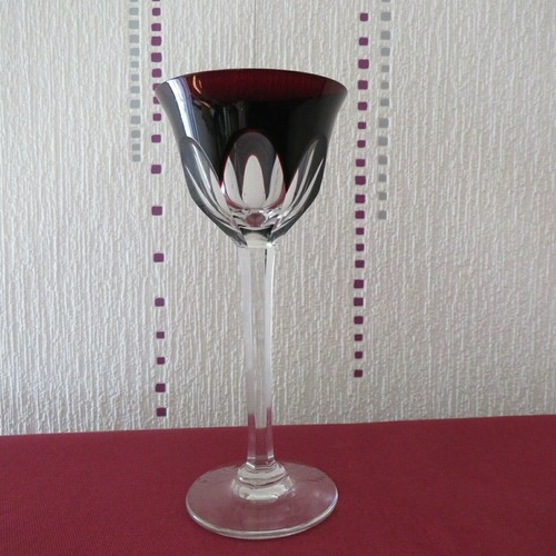 Verre vin cristal saint - à,