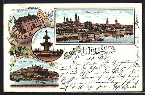 Lithographie würzburg - lithographie,