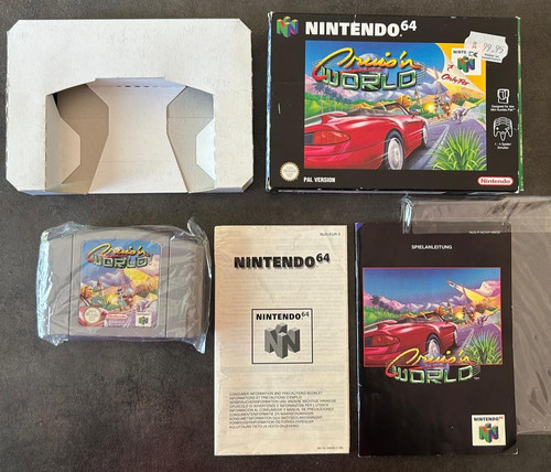 Cruisn world nintendo - cruisn'world, 64