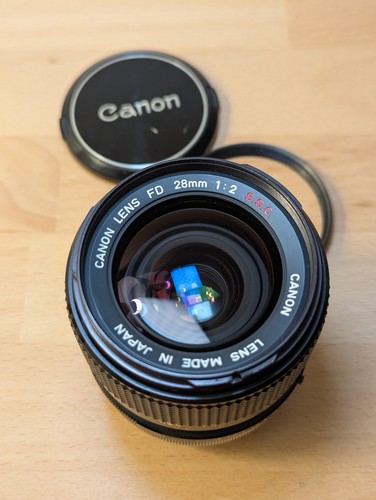 Mint canon fd 28mm f2 - [n.,