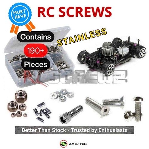 Rcscrewz stainless screw kit - rcscrewz,