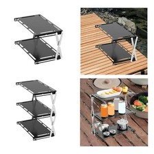 Camping Pliant Rangement Rack