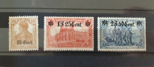 Timbres belgique occupation - belgique,