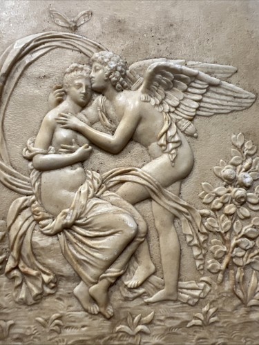 Plaque albatre amour ange - amour,