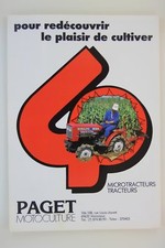 prospectus brochure microtracteur micro tracteur gamme shibaura traktor tractor