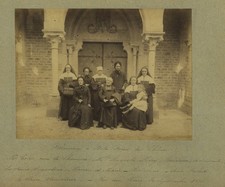 Bar-sur-Seine (Aube). Pélerinage de Notre-Dame-du-Chêne 1886. Curé de Chaource.