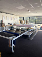 Table de Coupe Industrielle Vintage - Industrial Cutting Table – Wood & Steel