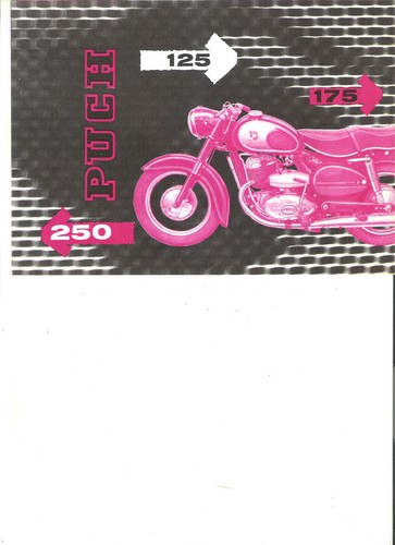 Puch moto 125 175 - moto,