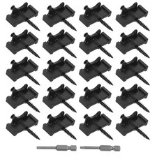  1 kit de fixations invisibles