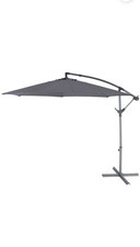 Parasol déporté sur pied