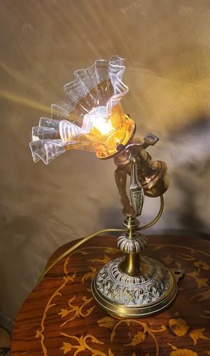 Lampe1920 bronze laiton a - bronze,