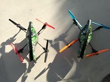 Two Used Parrot AR Drone 2.0 HD Camera Intuitive Smart Phone Control for Parts