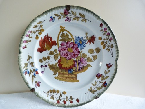 Assiette faience de - faience,