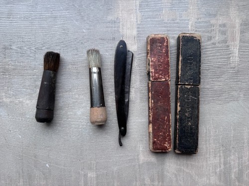 Lot anciens rasoirs coupe - rasoirs,