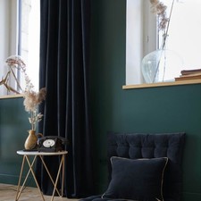 Rideau ajustable + 8 anneaux