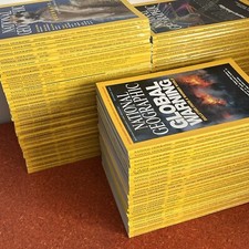 Lot of 6 - National Geographic Magazines Bundle 1980-2000s Collage/Scrapbook