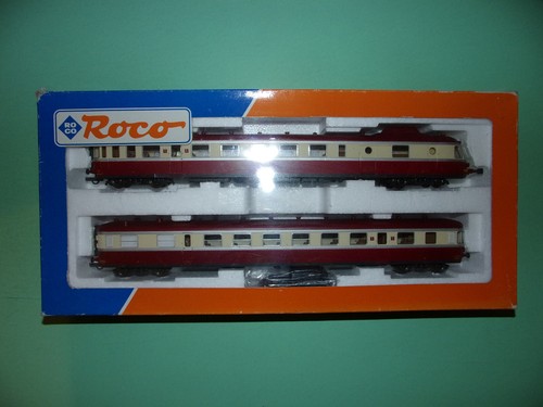 Roco coffret autorail - coffret, diesel